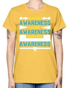 Walk with awareness Eat with awareness Breathe with awareness Style 9# - Self awareness -  Missy T-Shirt