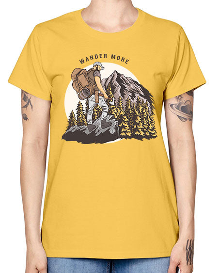 Wander More 3# - nature -  Missy T-Shirt
