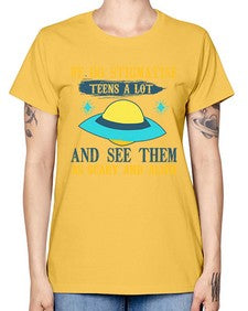We do stigmatise teens a alot 43# - ufo -  Missy T-Shirt
