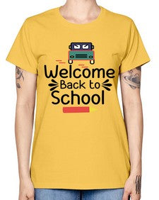 Welcome Back to School 996# - last day of school -  Missy T-Shirt