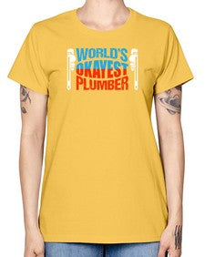Worlds okayest plumber1665# - plumber -  Missy T-Shirt