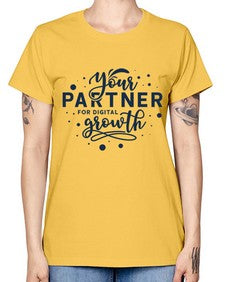 Your Partner for Digital Growth 1# - internet -  Missy T-Shirt