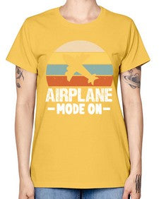 airplane mode on  4# - airplane -  Missy T-Shirt
