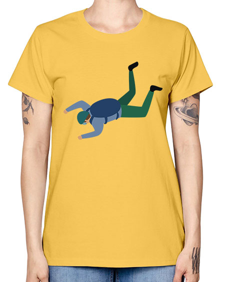 all in one 01# - parachute -  Missy T-Shirt