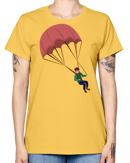 all in one 07# - parachute -  Missy T-Shirt