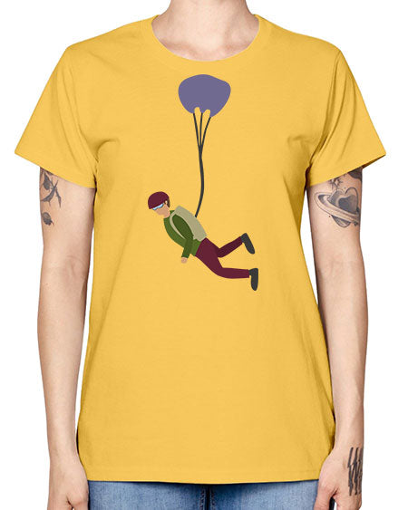 all in one 09# - parachute -  Missy T-Shirt