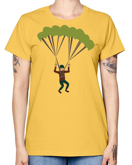 all in one 11# - parachute -  Missy T-Shirt