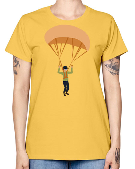 all in one 13# - parachute -  Missy T-Shirt