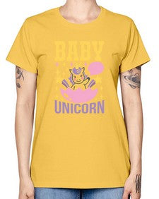baby unicorn 18# - unicorn -  Missy T-Shirt