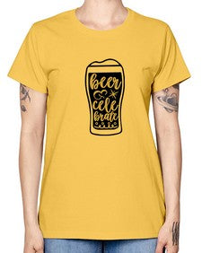beer celebrate 643# - beer -  Missy T-Shirt
