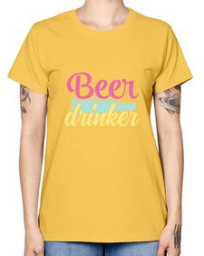 beer drinker 47# - beer -  Missy T-Shirt