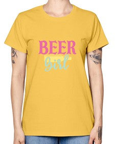beer girl 48# - beer -  Missy T-Shirt