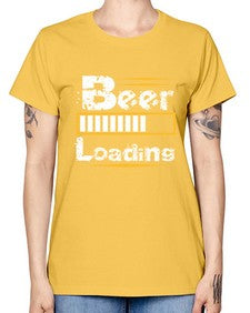 beer loading 654# - beer -  Missy T-Shirt