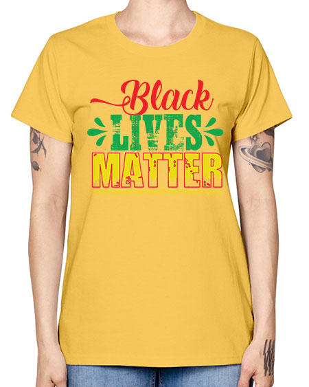 black lives matter 7# - black words and phrases -  Missy T-Shirt