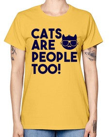 cats are people too - cats -  Missy T-Shirt