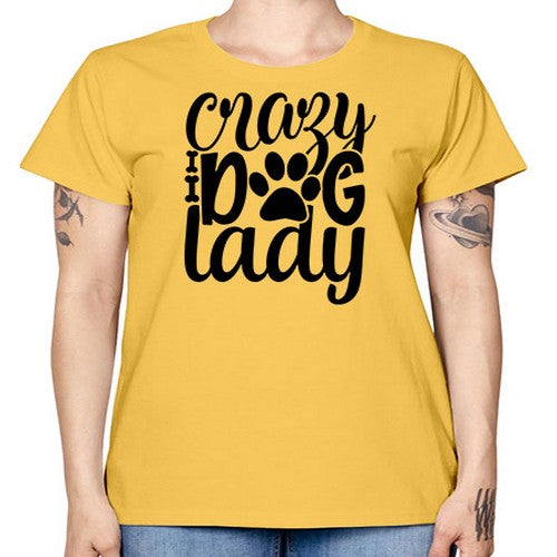 crazy dog lady Style 122# - dogs -  Missy T-Shirt