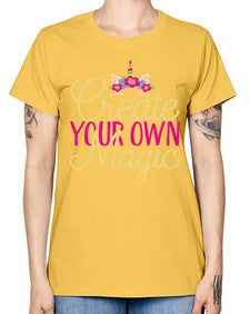 create your own magic 82# - unicorn -  Missy T-Shirt