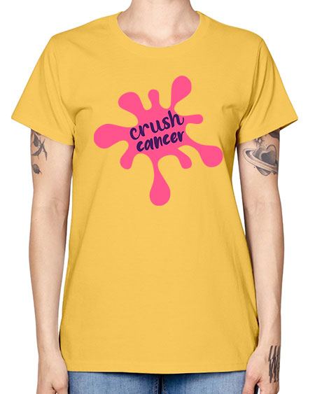 crush cancer Style 14# - breast cancer -  Missy T-Shirt