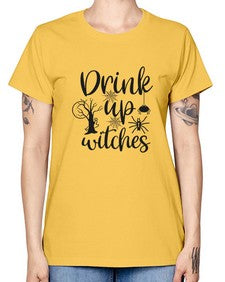 drink up witches 39# - witch -  Missy T-Shirt