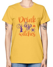 drink up witches 40# - witch -  Missy T-Shirt