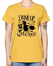 drink up witches 41# - witch -  Missy T-Shirt