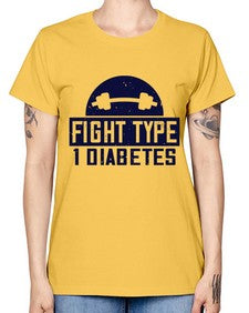 fight type diabetes Style 37# - diabetes -  Missy T-Shirt
