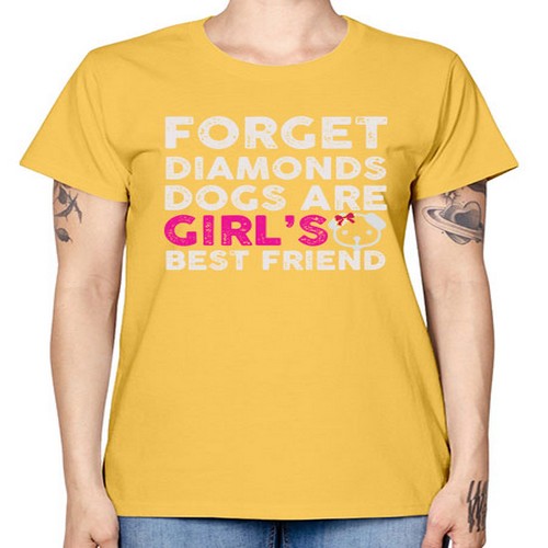forget diamonds dogs 141# - dogs -  Missy T-Shirt