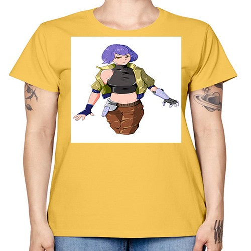 girl with gauntlet169# - anime -  Missy T-Shirt
