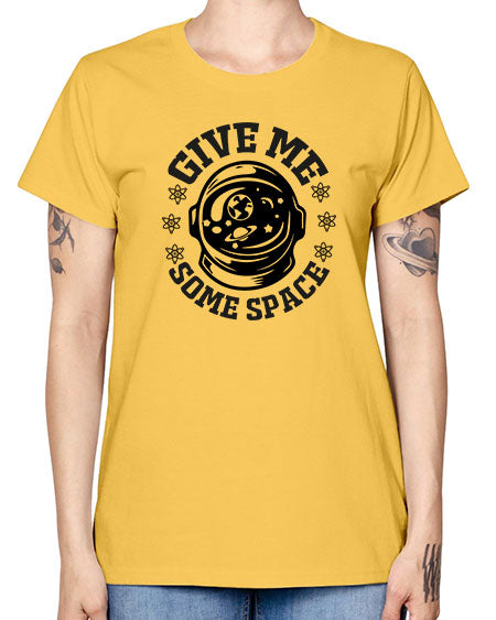 give me some space 35# - space -  Missy T-Shirt