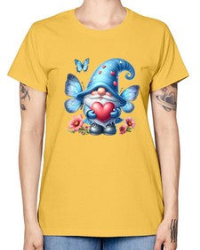 gnome with butterfly 01# - gnome -  Missy T-Shirt