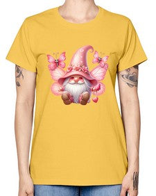 gnome with butterfly 02# - gnome -  Missy T-Shirt