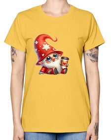 gnome with butterfly 04# - gnome -  Missy T-Shirt