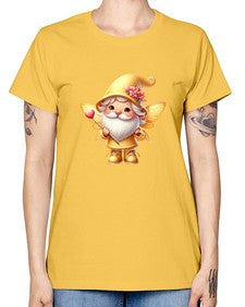 gnome with butterfly 05# - gnome -  Missy T-Shirt