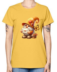 gnome with butterfly 09# - gnome -  Missy T-Shirt