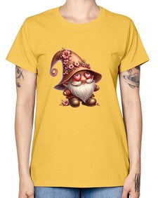 gnome with butterfly 15# - gnome -  Missy T-Shirt