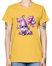 gnome with butterfly 19# - gnome -  Missy T-Shirt