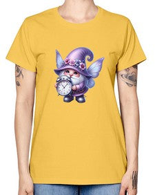 gnome with butterfly 23# - gnome -  Missy T-Shirt
