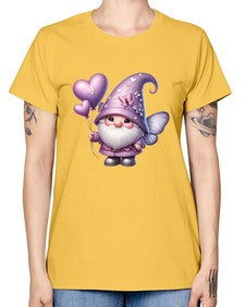 gnome with butterfly 25# - gnome -  Missy T-Shirt