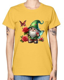 gnome with butterfly 26# - gnome -  Missy T-Shirt