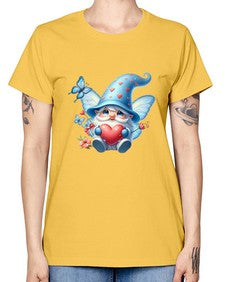 gnome with butterfly 28# - gnome -  Missy T-Shirt