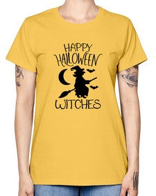 happy halloween witches 35# - witch -  Missy T-Shirt