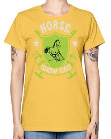 horse show dad Style 48# - horse -  Missy T-Shirt