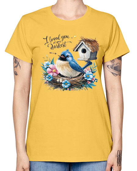 i loved you at your darkest 45# - birds -  Missy T-Shirt