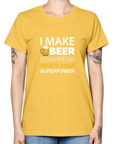 i make beer 1145# - beer -  Missy T-Shirt