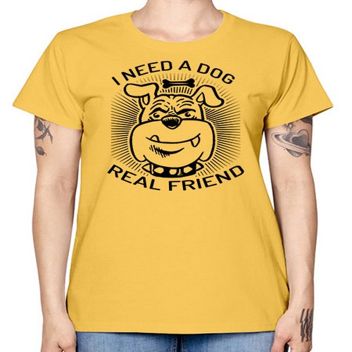 i need a dog 34# - dogs -  Missy T-Shirt