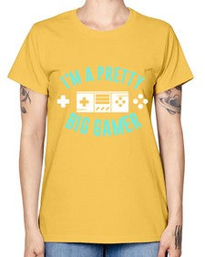 im a pretty big gamer 117# - video games -  Missy T-Shirt