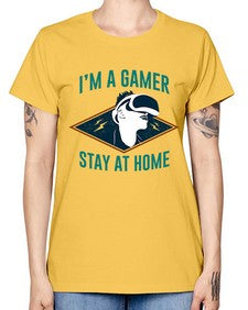 im gamer stay at home 119# - video games -  Missy T-Shirt