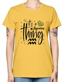 its a Aquarius thing 263# - aquarius -  Missy T-Shirt