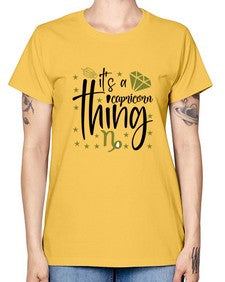 its a Capricorn thing 265# - capricorn -  Missy T-Shirt
