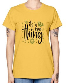 its a Leo thing 267# - leo -  Missy T-Shirt
